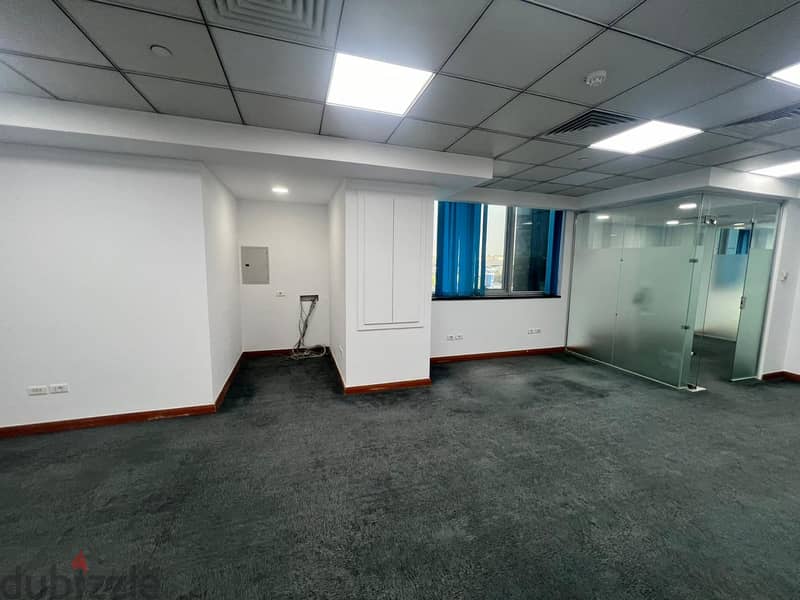 Fully finished admin office 129m in South 90 New Cairo 5