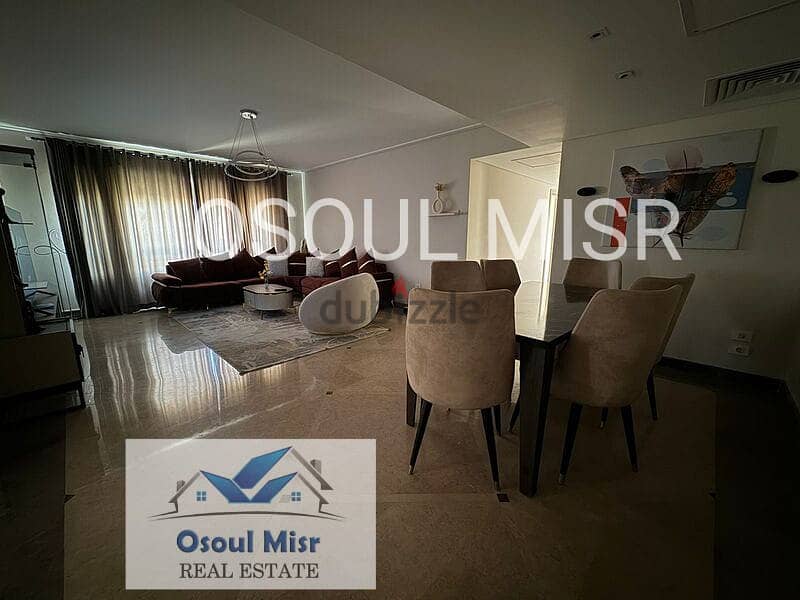 Modern, furnished penthouse apartment for rent in Amberville New Giza 8
