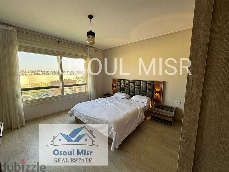 Modern, furnished penthouse apartment for rent in Amberville New Giza 17
