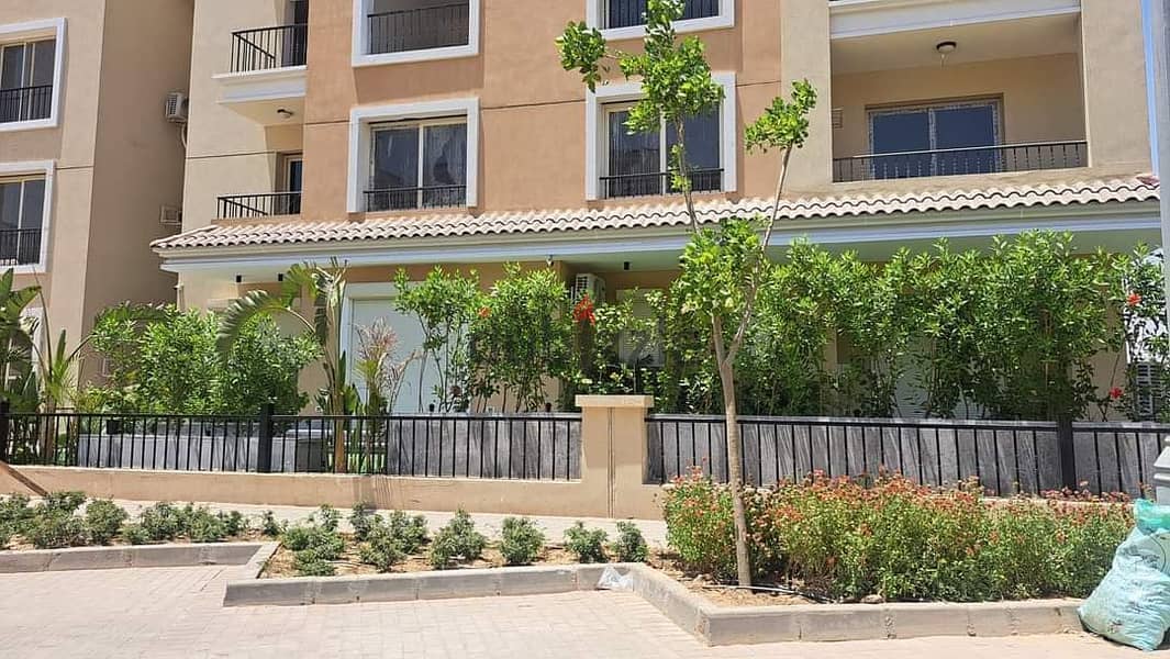 65 sqm studio with 31 sqm garden for sale in Sarai Compound, Jazell phase, installments over 8 years 21