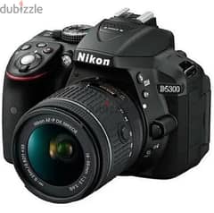 مطلوب شراء كاميرا نيكون Nikon 5300 مستعملة