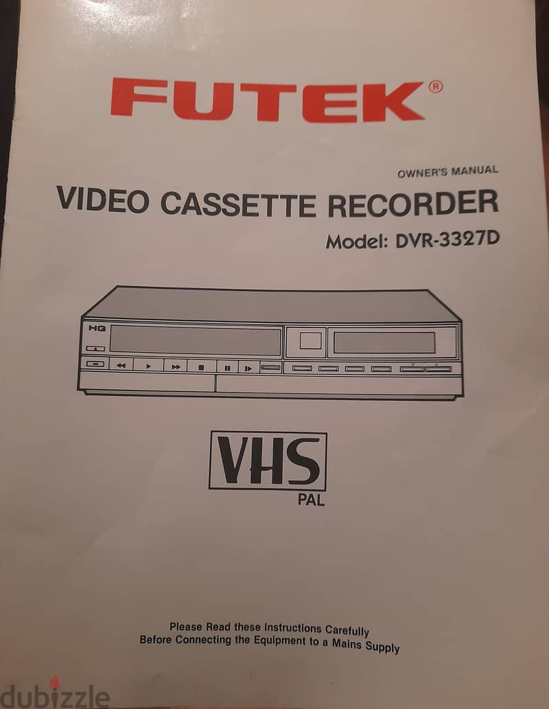 Video cassette recorder 1