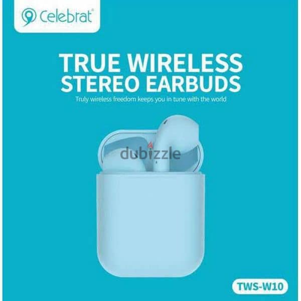 Celebrat TWS-W10 Wireless Earbuds with Case 3
