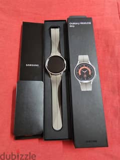 Samsung Watch 5 Pro 45mm جديدة لم تستخدم