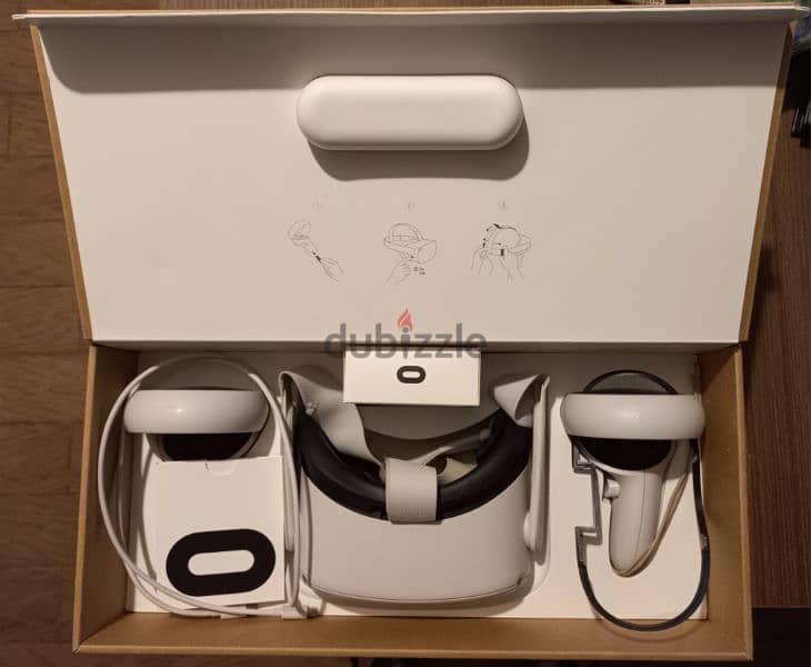 Meta Oculus Quest 2 VR Headset 256GB Used 2