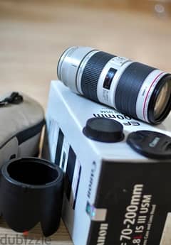 Canon EF 70-200mm f/ 2.8L IS III USM Lens كسر زيرو