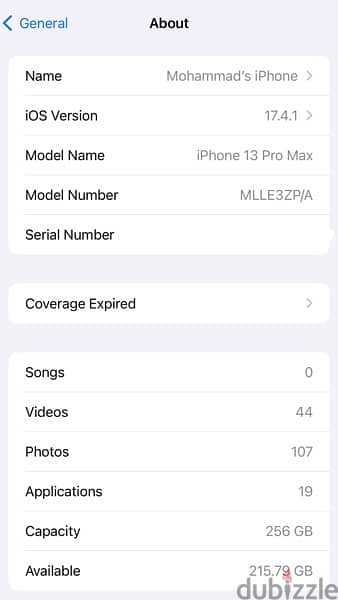 iPhone 13 Pro max || 256G 2