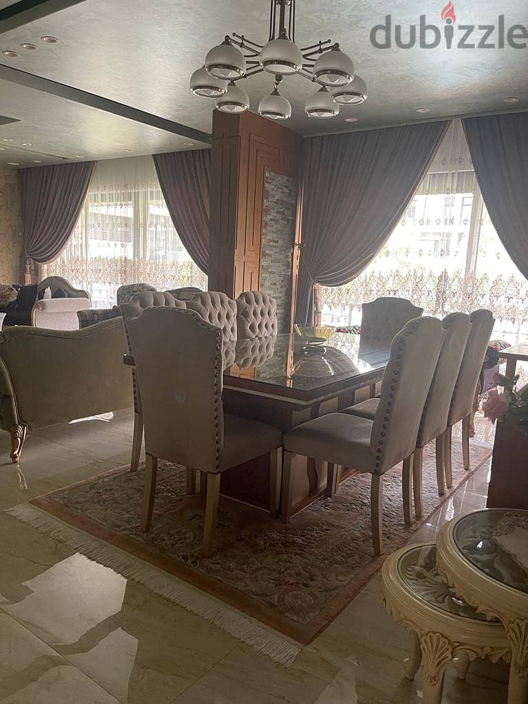 for sale apartment in water way fully furnished , prime location 3