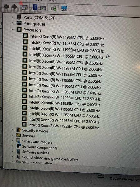 Dell precision 7760 XEON RTX 1TB 32GB 7