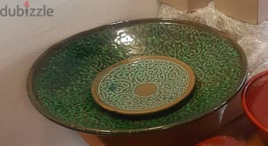 Artisan Arabic Calligraphy Pottery 1