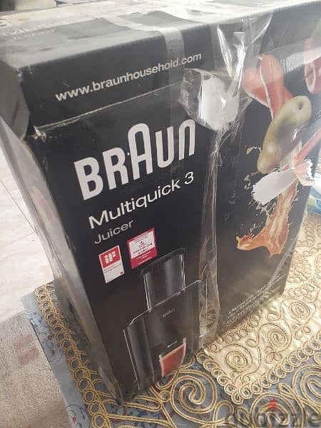 Braun multiquick juicer 3