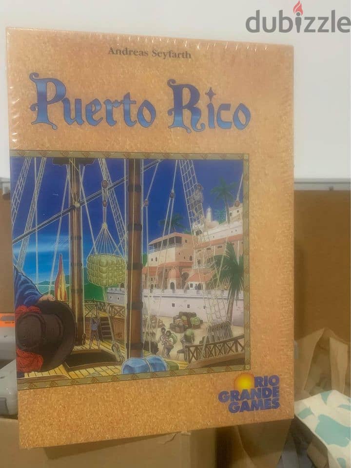 Puerto Rico Boardgame ( missing few wooden pieces easily replacable)1 1