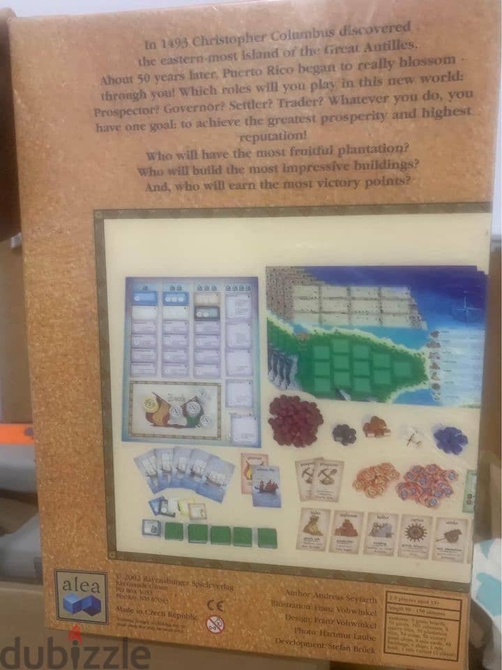 Puerto Rico Boardgame ( missing few wooden pieces easily replacable)1 5
