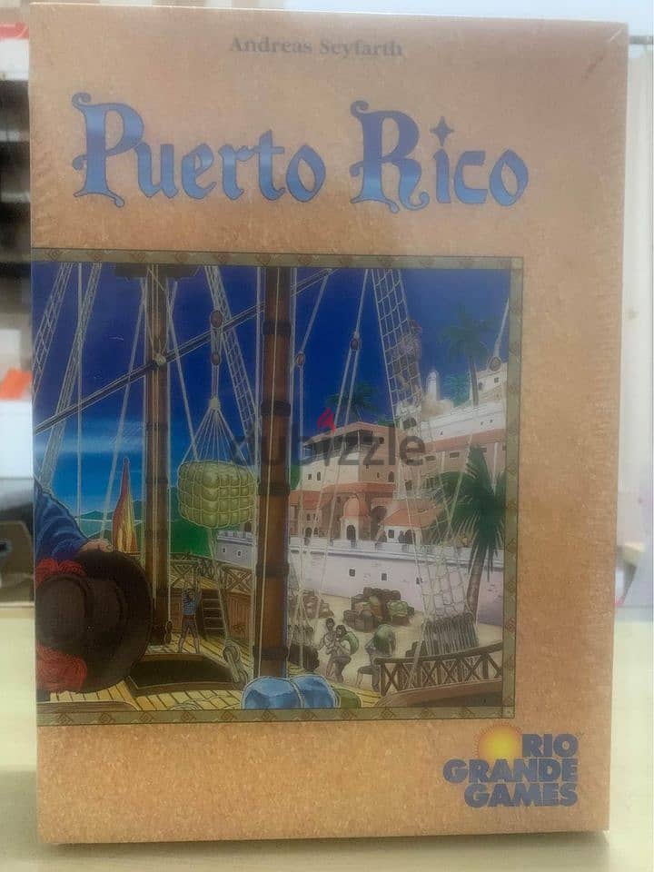 Puerto Rico Boardgame ( missing few wooden pieces easily replacable)1 6
