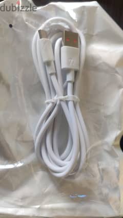 USB Type C Cable - 7A - 100 watt - 2 meters - كابل تايب سي 0