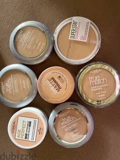 powder and mousse loreal and maybelline