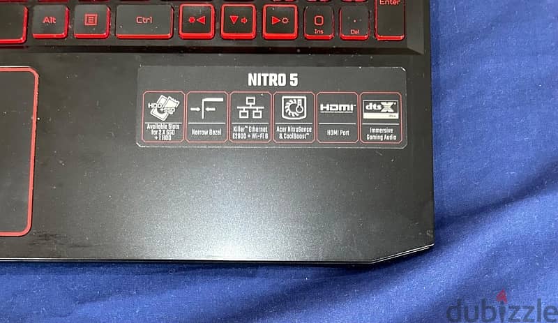 Acer Nitro 5, 1Tb SSD, 16GB Ram, i7 10th gen in perfect condition 3
