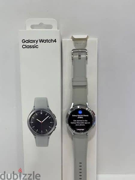 samsung watch 4 classic 46m silver 1