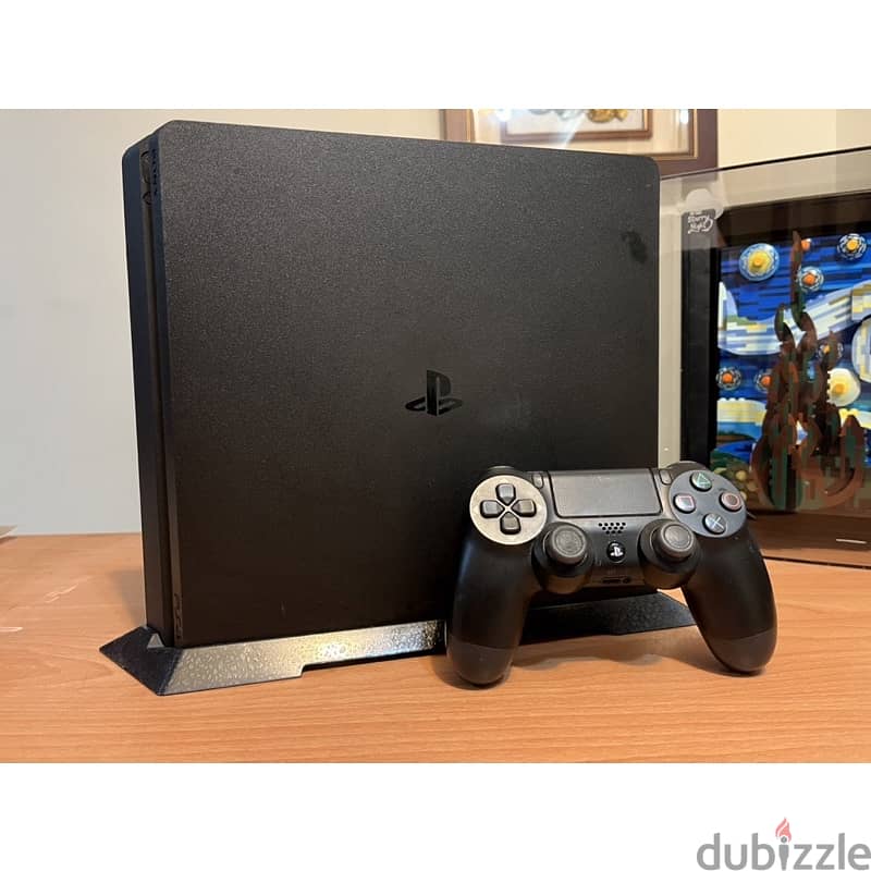 Playstation 4 Fat كسر زيرو 500gb - دراع اورجينال مع 5 لعبة 1