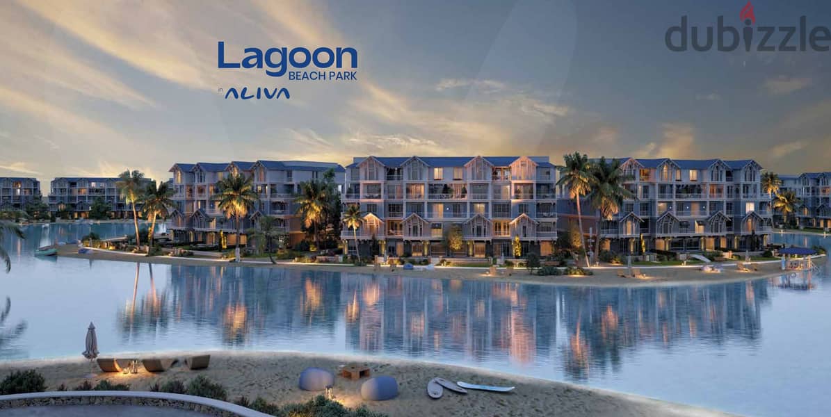 I villa garden for sale in View Lagoon with only 5% down payment in Mountain View Compound Aliva Mostaqbal City Aliva 0