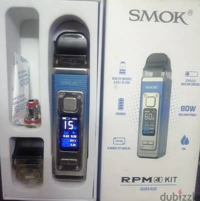 فيب smok 40 ار بي ٦٠ وات شيشه وسجائر تحكم بالنفس