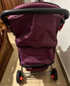 Baby Stroller Maroon