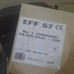 فلتر فحم كاربون EFF 57. متوافق مع zanussi cooker hood 0