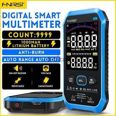 FNIRSI S1 multimeter افوميتر ديجيتال