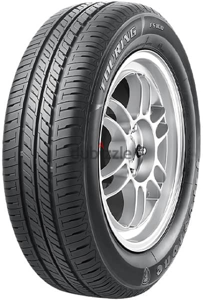 طقم كاوتش فايرستون Firestone tyre مقاس ١٦/٢٠٥/٥٥ مستعمل للبيع 0