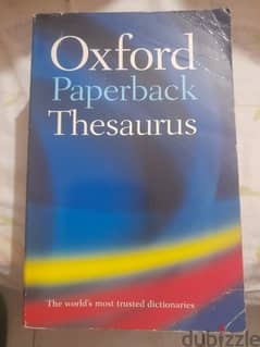 Oxford PaperBack Thesaurus 0