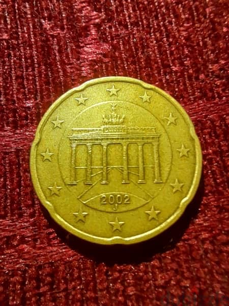 20 cent Euro 2002 rare 2