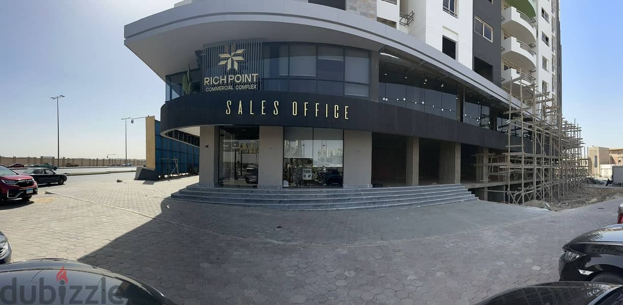 Immediate receipt shop for sale in New Nozha with the lowest down payment and longest payment period in a prime location in front of the Saudi German 10