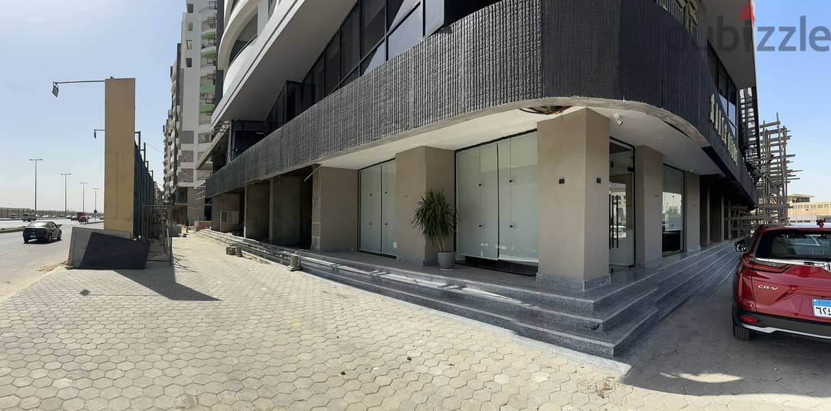 Immediate receipt shop for sale in New Nozha with the lowest down payment and longest payment period in a prime location in front of the Saudi German 11