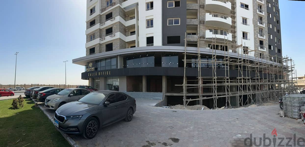 Immediate receipt shop for sale in New Nozha with the lowest down payment and longest payment period in a prime location in front of the Saudi German 14