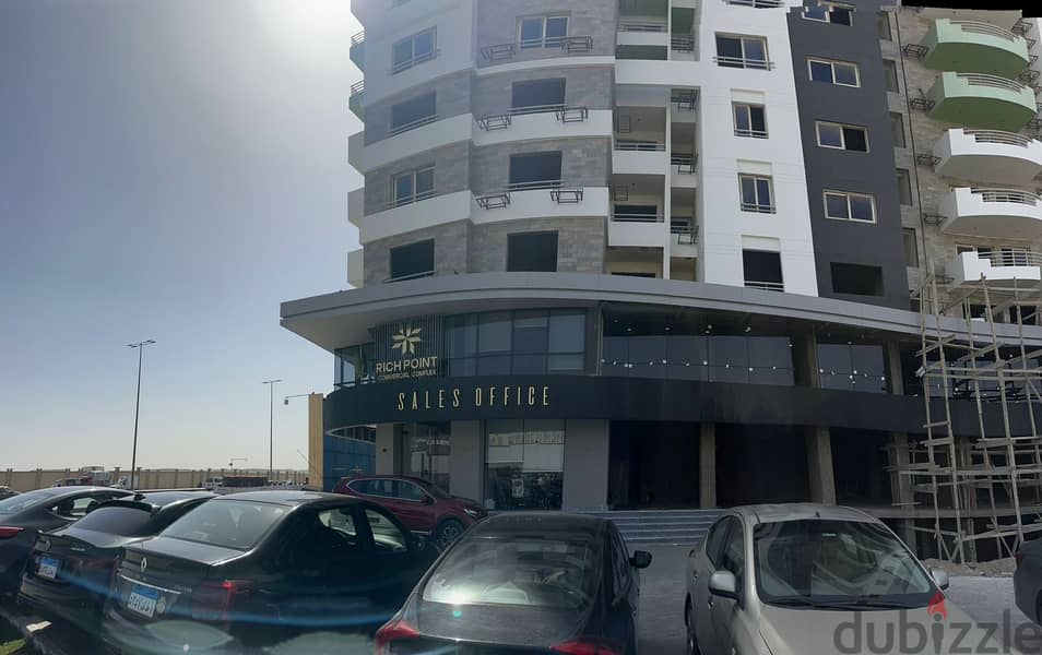 Immediate receipt shop for sale in New Nozha with the lowest down payment and longest payment period in a prime location in front of the Saudi German 16