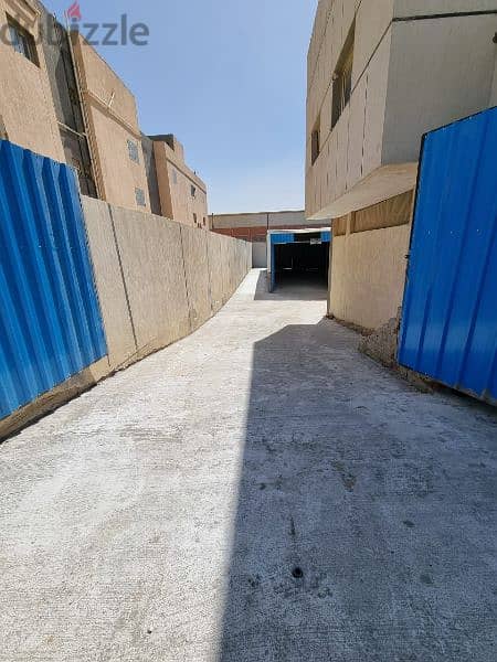 مخزن للايجار 500م ارتفاع 6م بالتجمع الالف مصنع علي شارع رئيسي 4