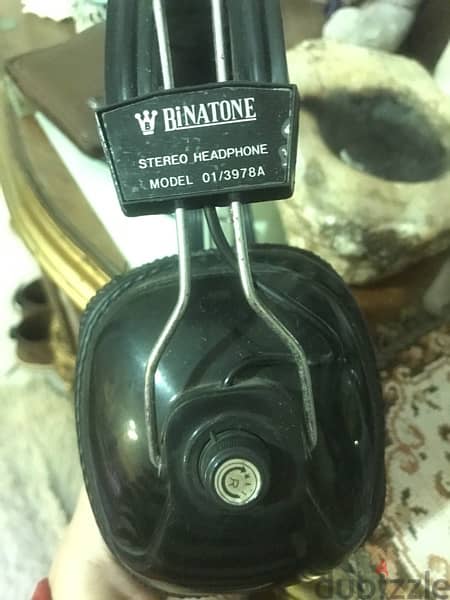 Binatone Vintage Retro Stereo Headphones سماعه ستريو 3