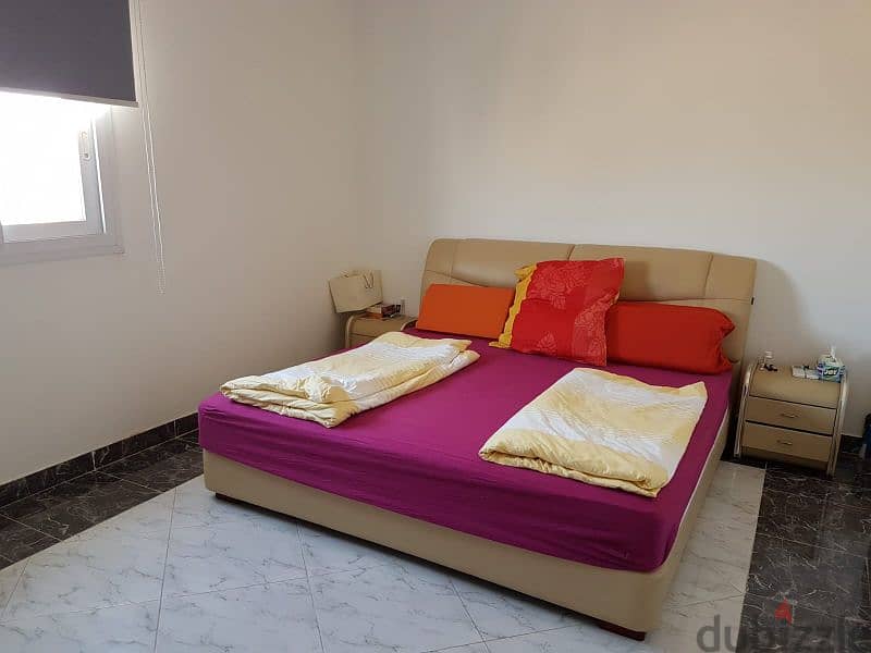 Furnished penthouse with swimming pool for rent in a villa in Fifth S 2