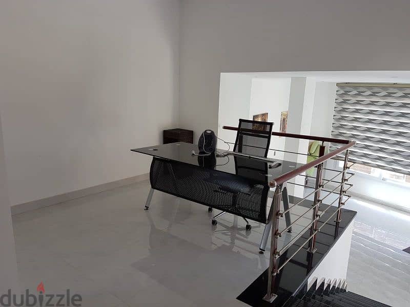 Furnished penthouse with swimming pool for rent in a villa in Fifth S 3