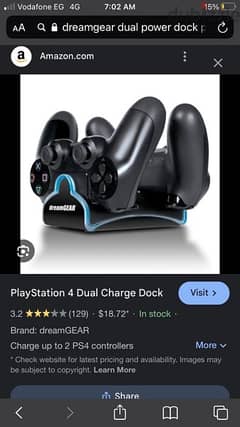 Dual Charge Dock ps4