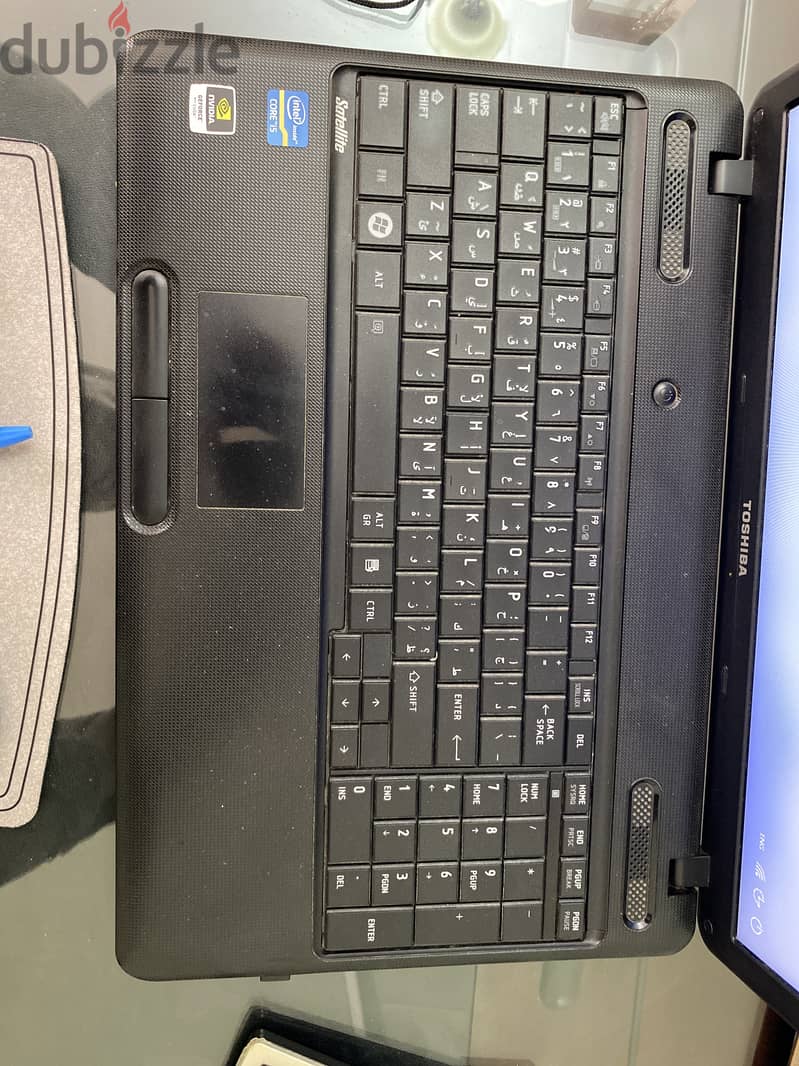 Labtop toshiba 15.5" 3