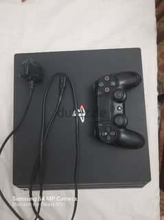 ps4 pro + dualshock + power cable + 1 free charging cable