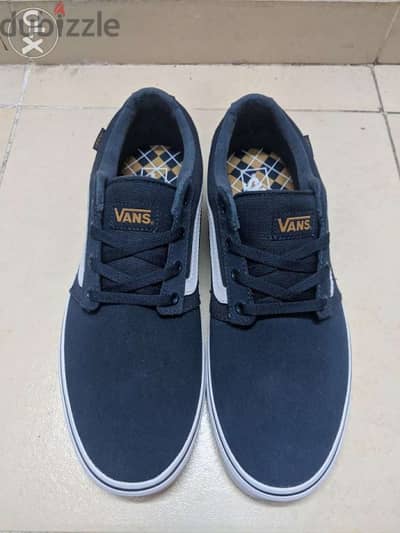 VANS Chapman Strip Mens Navy Size 46 حذاء فانز اصلي