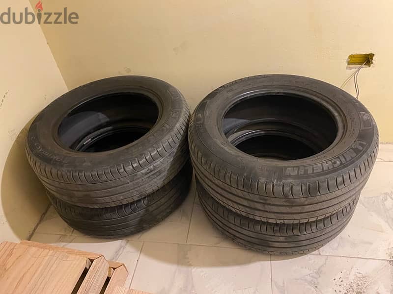 4 Michelin tires 215/60/R16 used at 50,000 in a very good condition 2