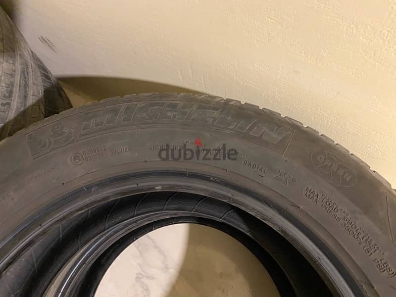 4 Michelin tires 215/60/R16 used at 50,000 in a very good condition 4