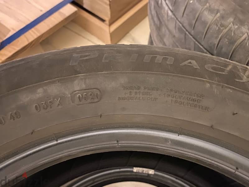 4 Michelin tires 215/60/R16 used at 50,000 in a very good condition 8