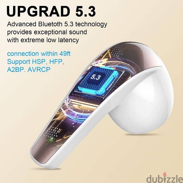 DOBOPO Wireless Earbuds, Bluetooth 5.3 2