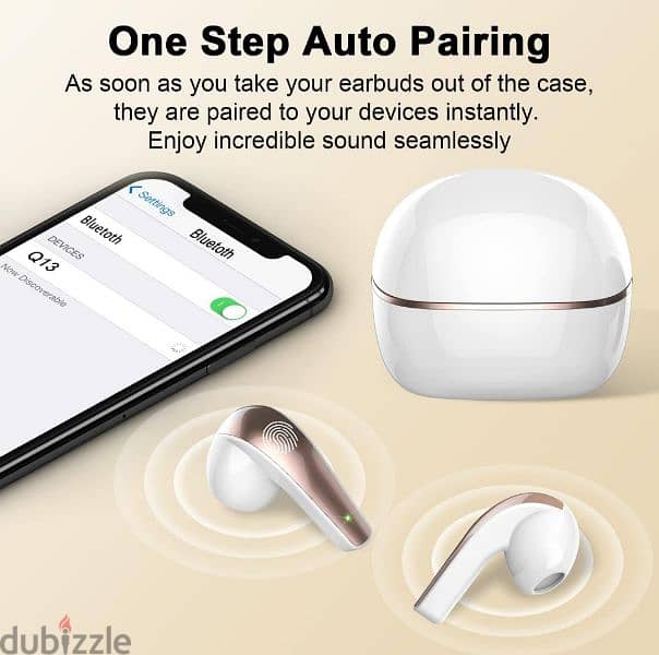 DOBOPO Wireless Earbuds, Bluetooth 5.3 5