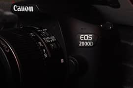 كاميرا كانون 2000 دي بالكرتونه كسر زيرو 0