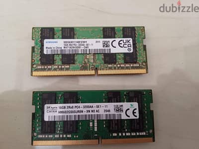 Ram 16g ddr4 3200+hdd 256